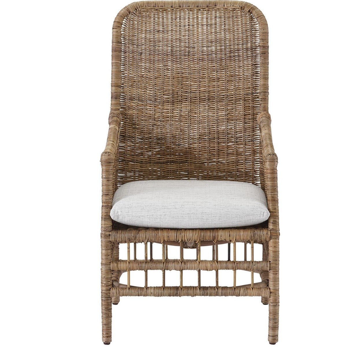 Taylor Arm Chair. Front view.