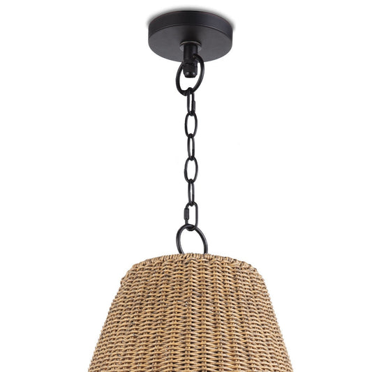Summer Outdoor Pendant - Large chain mount. Detail view.