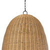 Beehive Outdoor Pendant - Large upper shade. Detail view.