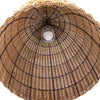 Beehive Outdoor Pendant - Large. Bottom up view.