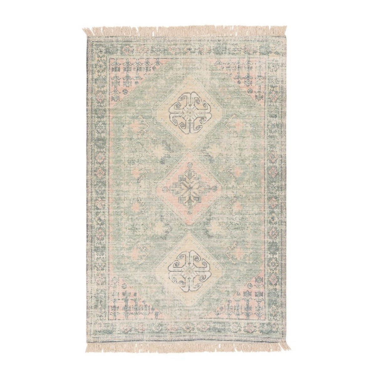 Victoria Rug 5' x 7'6. Top view.