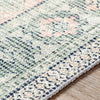 Victoria Rug edge detail. Close-up detail view.