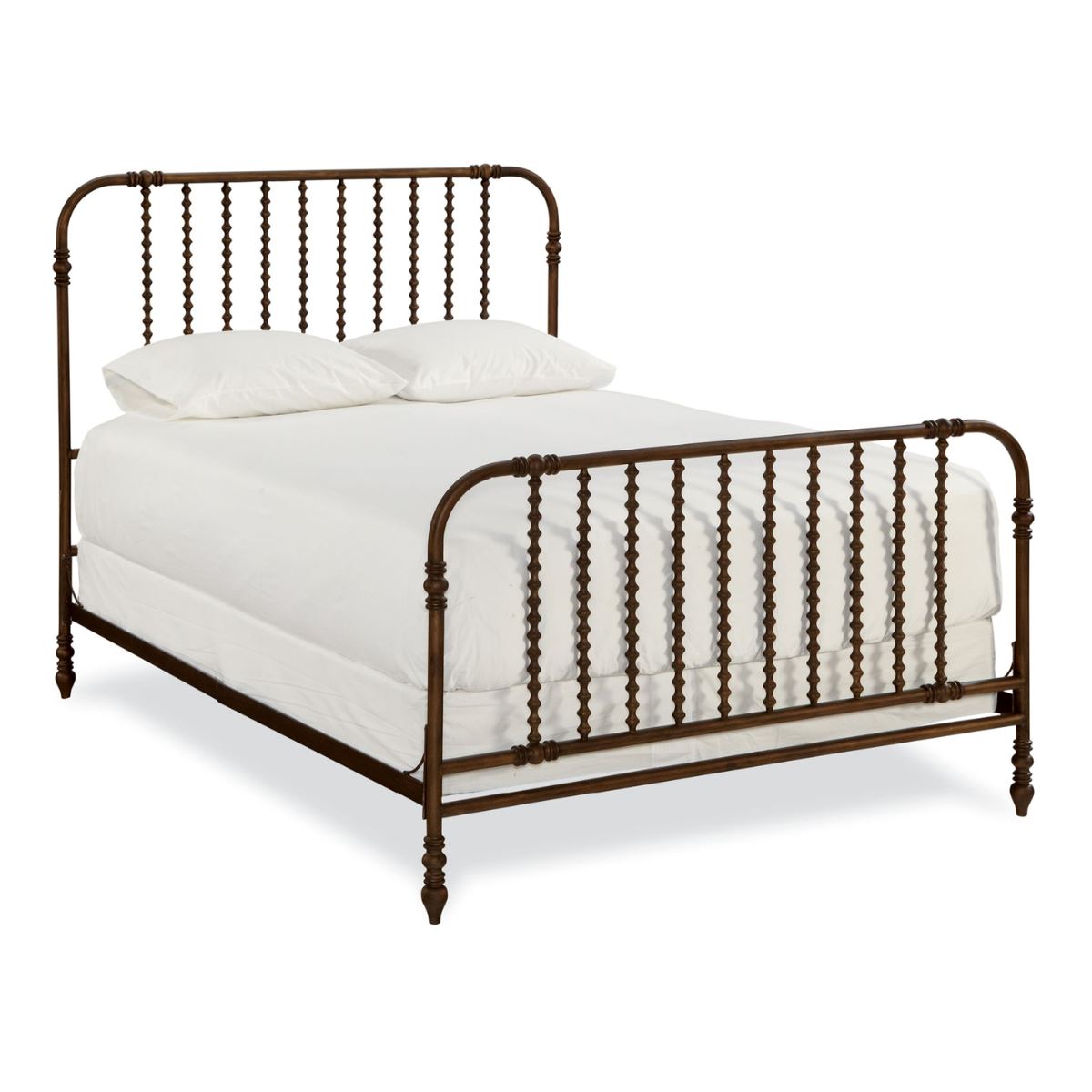 Weslie Bed Frame - Queen. Right angle view.