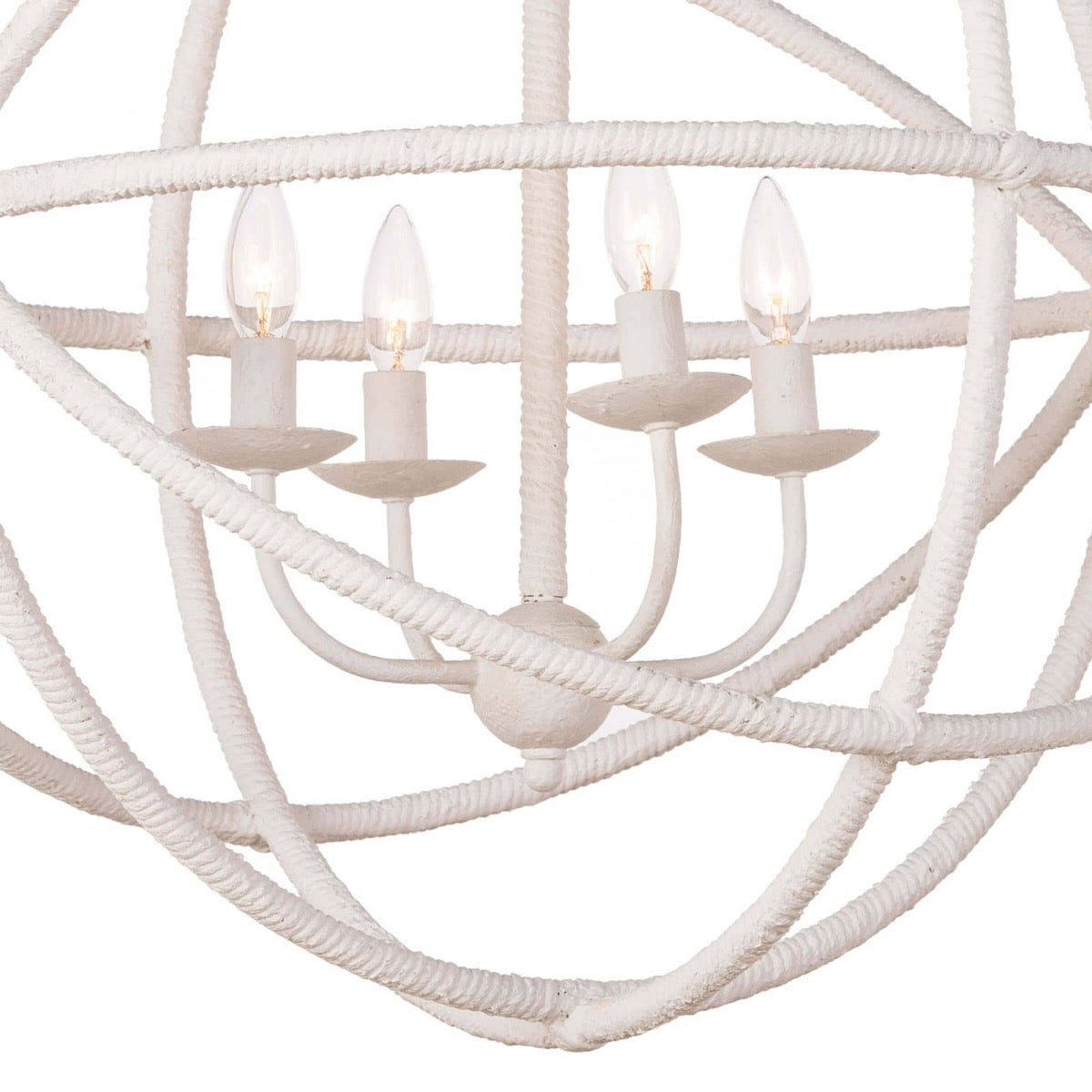 Whitman Pendant bottom. Detail view.