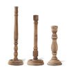Wood Taper Candlesticks Objects & Accents