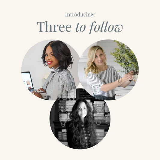 3 to Follow: Decor experts Brenda Danso, Agata Tasson  & Cynthia Weber
