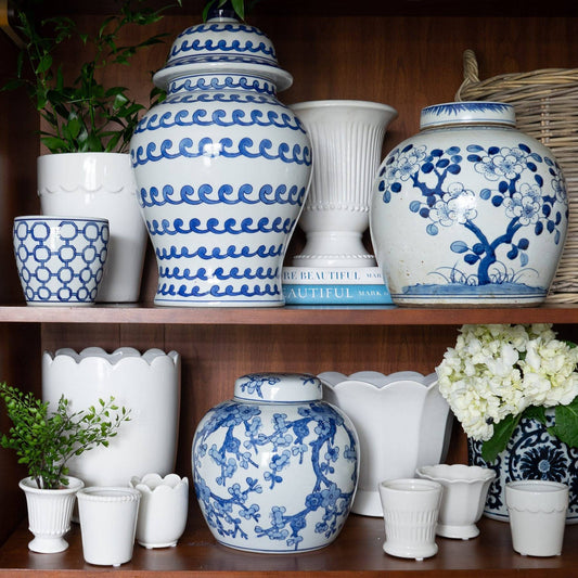 Now Trending: Blue and White Goes Bold