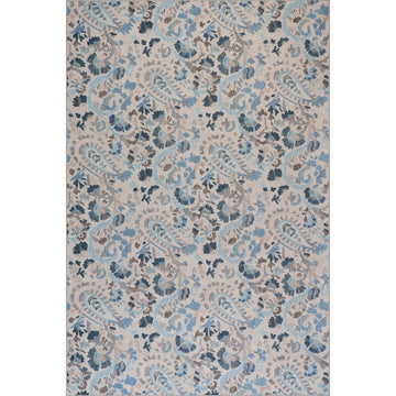 Ines Machine Washable Rug - Blue