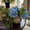 Blue Hydrangea Stem 12"