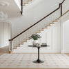 Elenica Peach Modern Plaid Machine Washable Rug