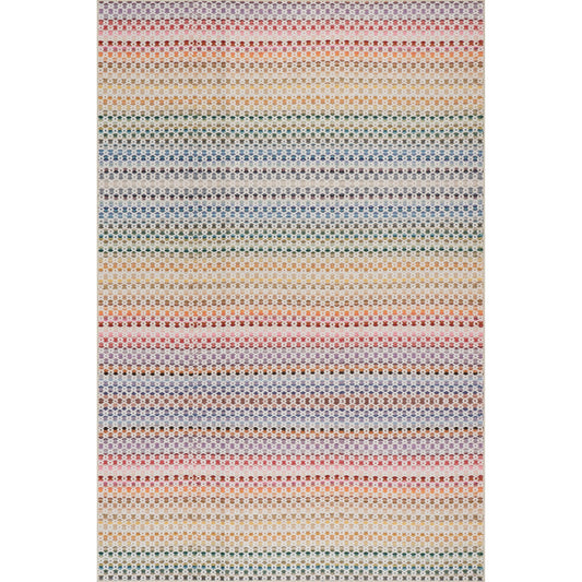 Poppy Machine Washable Rug - Multi
