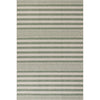 Xaren Coastal Striped Machine Washable Rug - Green