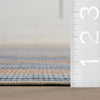 Tyne Coastal Striped Machine Washable Rug - Blue
