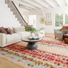 Paint Chip Pastel Machine Washable Rug