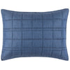 Atlas Denim Quilted Sham