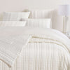 Blissful Bamboo Pearl/Silver Quilt