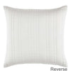 Blissful Bamboo Pearl/Silver Quilted Sham