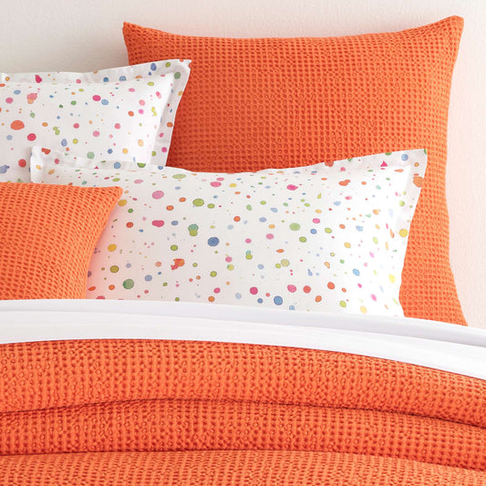 Bubble Tangerine Matelasse Sham