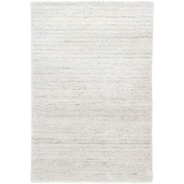 Nordic White Hand Loom Knotted Performance Rug