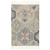 Pali Blue Handwoven Jute Rug