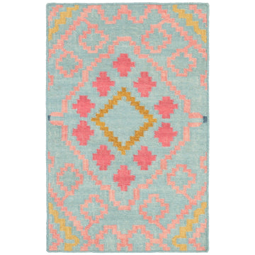 Jelly Roll Multi Handwoven Wool Rug