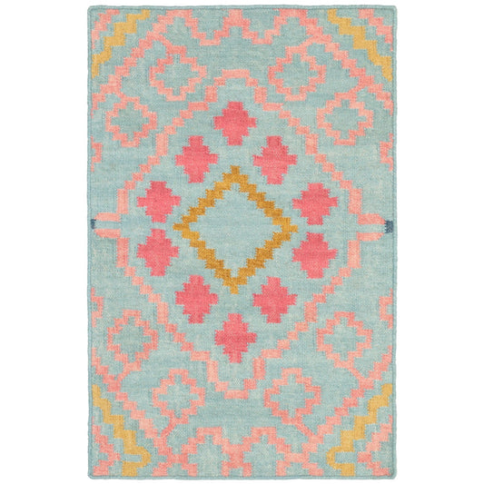 Jelly Roll Multi Handwoven Wool Rug