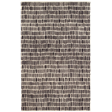 Roark Charcoal Hand Tufted Wool Rug