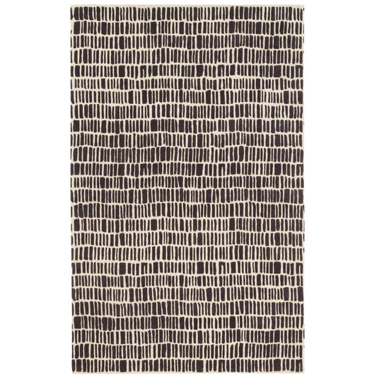 Roark Charcoal Hand Tufted Wool Rug