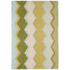 Safety Net Green Handwoven Indoor/Outdoor Rug