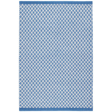 Mainsail French Blue Handwoven Indoor/Outdoor Rug