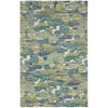 Ladycross Green Hand Hooked Wool Rug