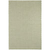 Miss Muffet Olive Handwoven Cotton Rug