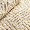Layers Ochre Hand Hooked Wool Rug