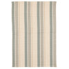 Mystic Stripe Slate Handwoven Indoor/Outdoor Rug