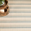 Mystic Stripe Slate Handwoven Indoor/Outdoor Rug