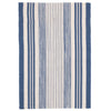 Quincy Stripe Denim Handwoven Indoor/Outdoor Rug