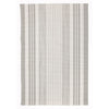 Quincy Stripe Platinum Handwoven Indoor/Outdoor Rug