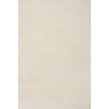Ramsey Ivory Hand Knotted Wool Rug