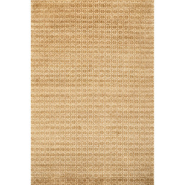 Tullie Ochre Hand Knotted Wool Rug