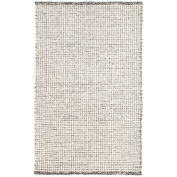 Network Black Handwoven Wool Rug