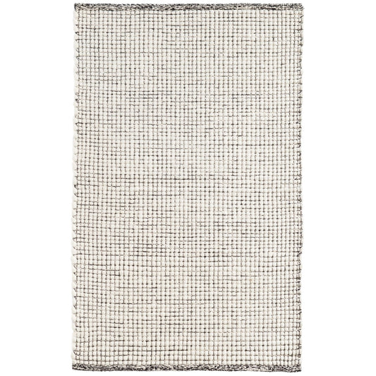 Network Black Handwoven Wool Rug