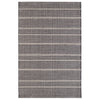Samson Black Handwoven Indoor/Outdoor Rug