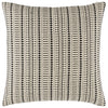 Fira Jacquard Black Coverlet Sham
