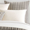 Fira Jacquard Black Coverlet Sham