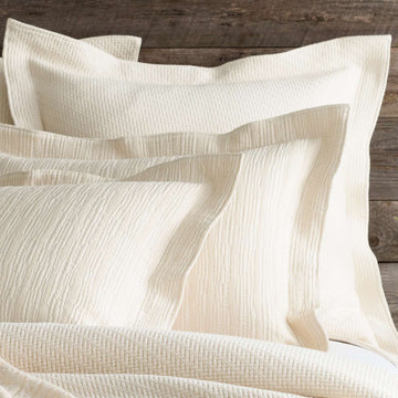 Interlaken Ivory Matelasse Sham