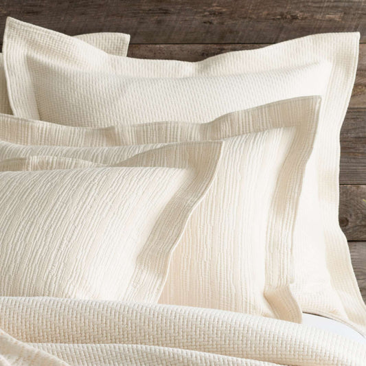 Interlaken Ivory Matelasse Sham