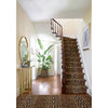 Leopard Hand Micro Hooked Wool Rug - Brown