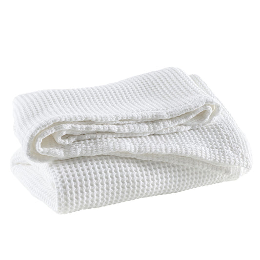 Bubble White Matelasse Coverlet