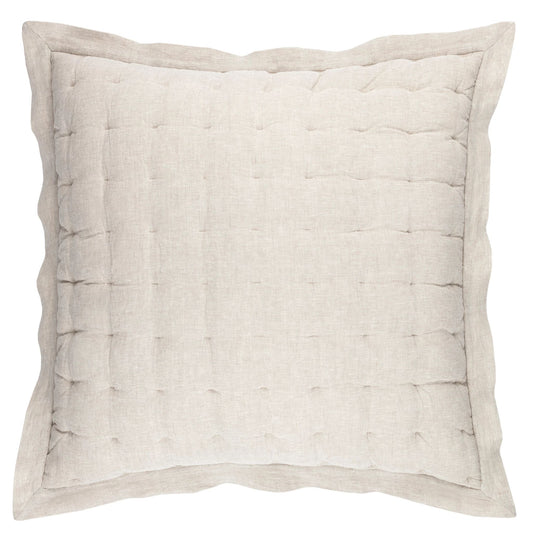 Lush Linen Natural Puff Sham