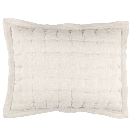 Lush Linen Natural Puff Sham